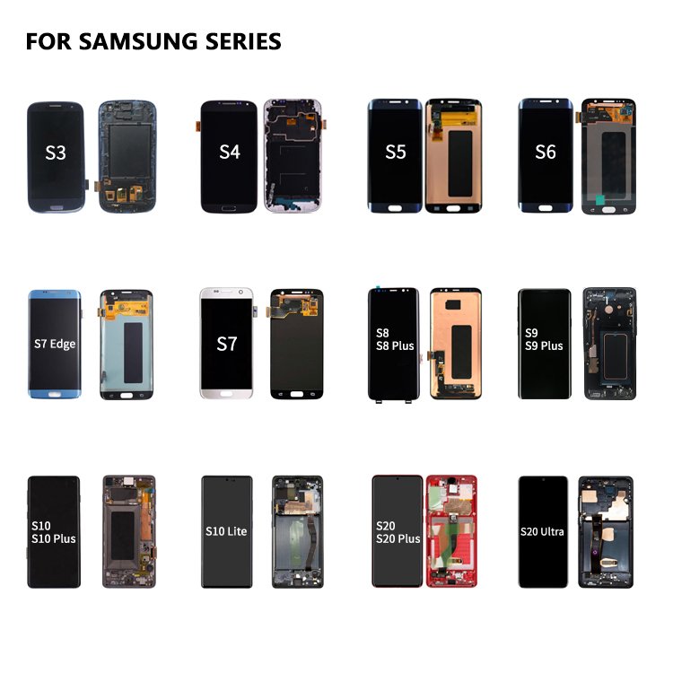 High quality touch screen digitizer for samsung lcd for samsung galaxy s20 plus s20 ultra pantallas