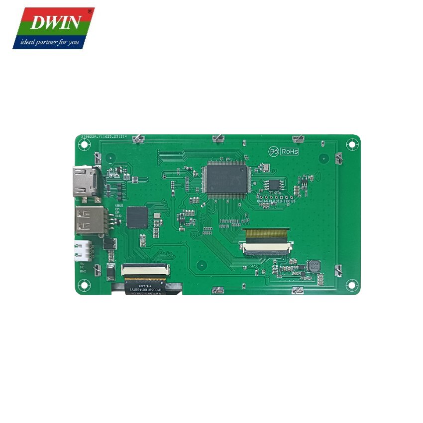 5 Inch TN TFT LCD Screen HD-MI Industrial Capacitive Touch Panel Display Module Suitable For Windows Raspberry Pi Linux Android