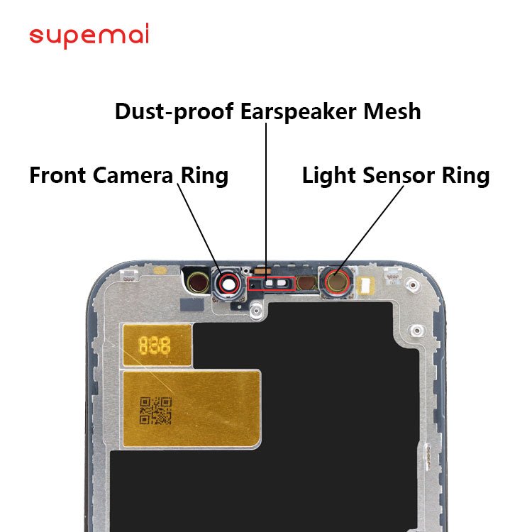 American Version OLED Mobile Phone Lcd For Iphone 12 Pro Digitizer Pantalla For Iphone 12 Pro Cracked Screen Replacement