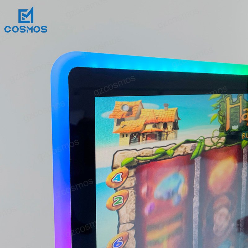 Custom 21 27 32 43 55 Inch Kiosk TouchScreen Display 4k Capacitive Vertical Arcade Game Machine Flat Curved Touch Screen Monitor