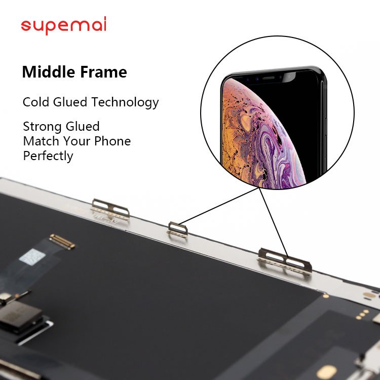 Supemai Factory Wholesale Xr Xs Max Phone Parts Oled Incell Mobile Phone Lcd Screen Displays For Iphone Xr Xs Max Lcd Screen