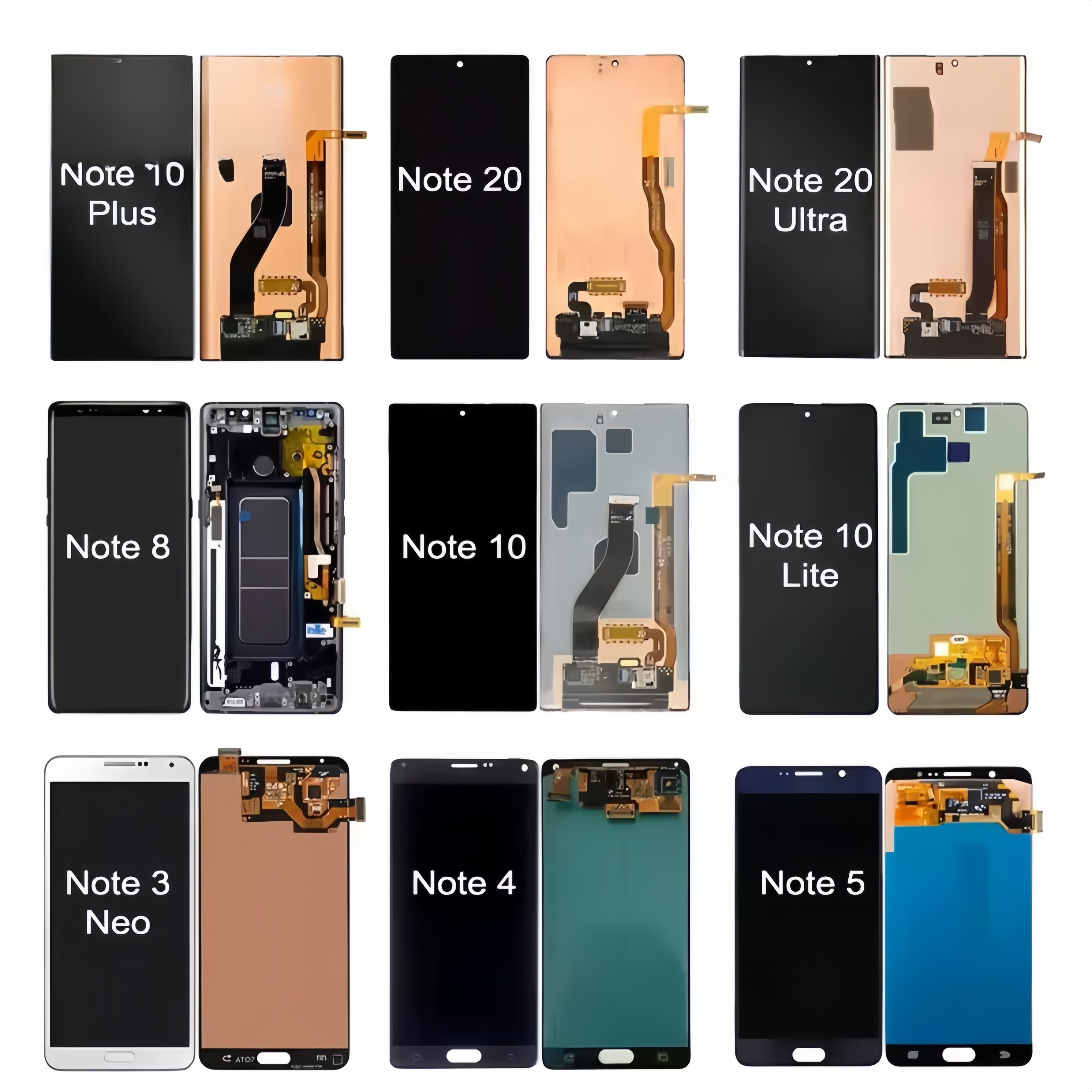 for Samsung Note10 plus lcd replacement screen Mobile Phone Lcds for Samsung Galaxy Note10 20 plus display Pantalla note 10+ lcd