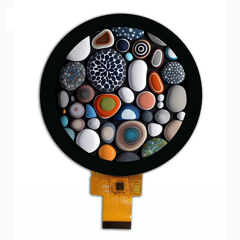 Custom Size Oem High Brightness Tft Ips Touch Lcd Screen Panel Module Board Kits 2K 4K Android Round Lcd Monitor Display Module