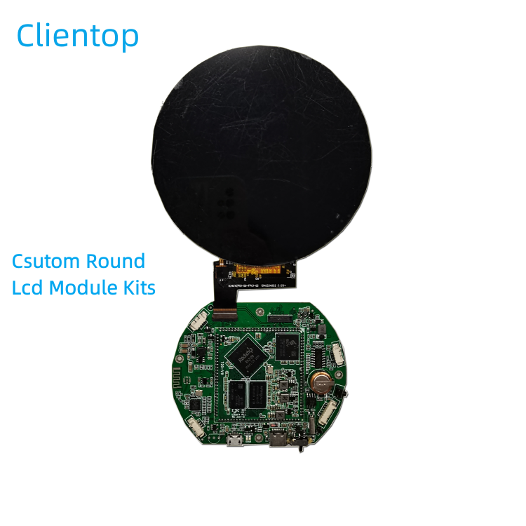 Custom Size Oem High Brightness Tft Ips Touch Lcd Screen Panel Module Board Kits 2K 4K Android Round Lcd Monitor Display Module