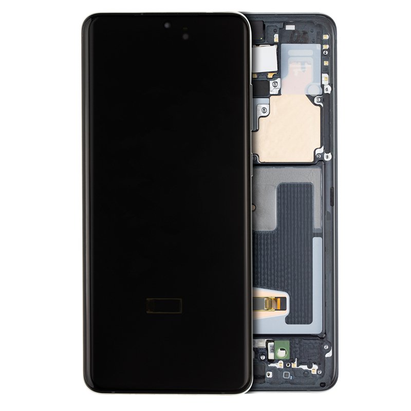 Original Mobile Phone LCD Screen Display With Frame For Samsung Galaxy S20 Ultra Complete Complete