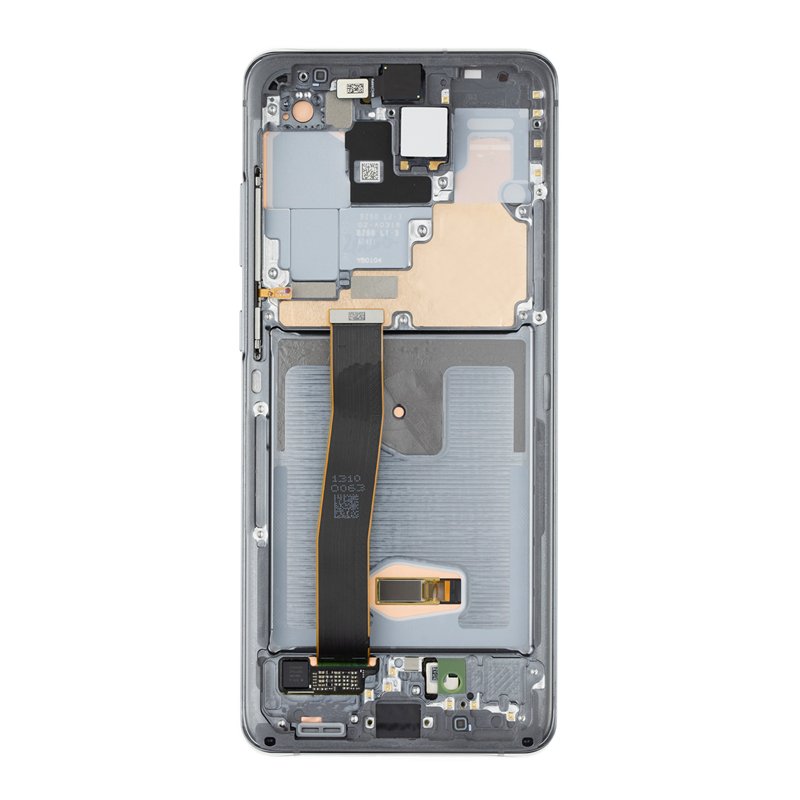 Original Mobile Phone LCD Screen Display With Frame For Samsung Galaxy S20 Ultra Complete Complete