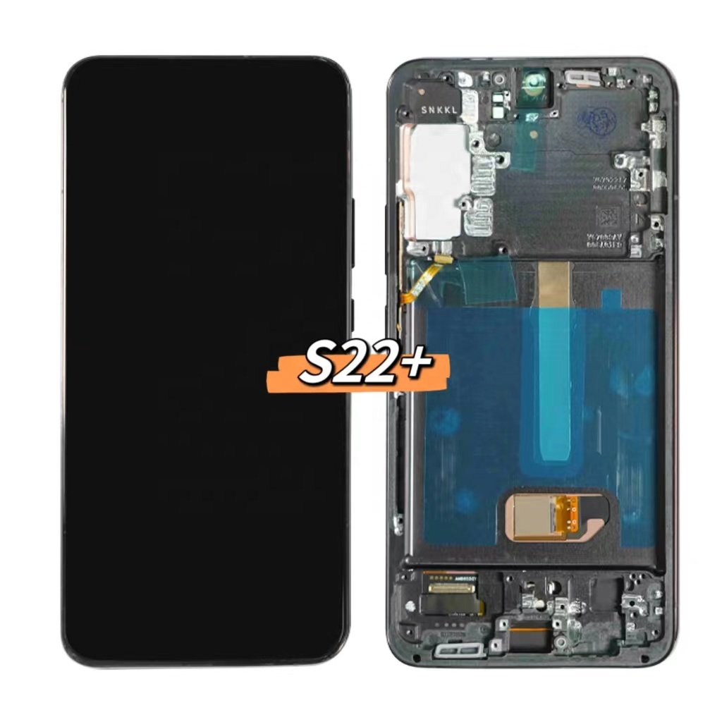 For Samsung S22+plus Screen Replacement for Mobile Phones Frame OLED Display Screen Assembly with Digital Module