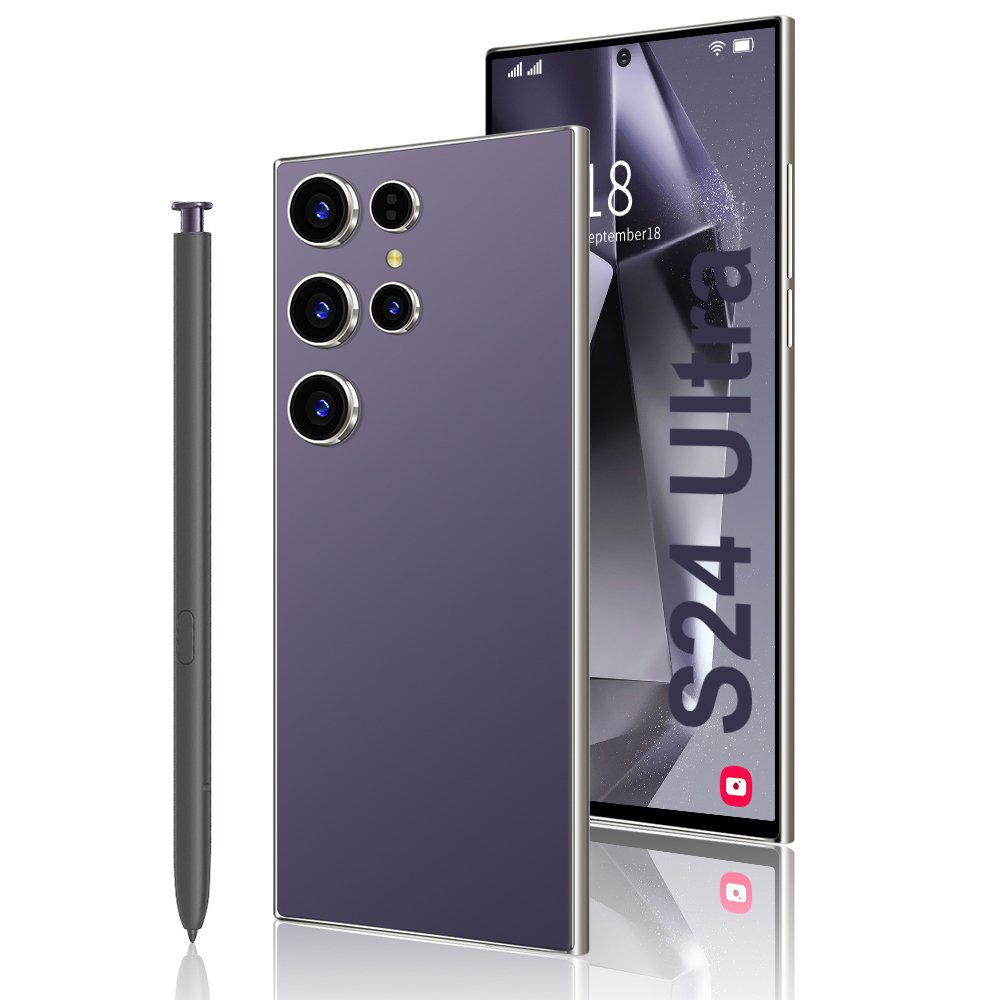 Slimoro S For Amsung Cheap 16+1TB Galax S24 Ultra Mobile Original Cellphone 5G Android Smartphone Feature Phone The Sales Mobile