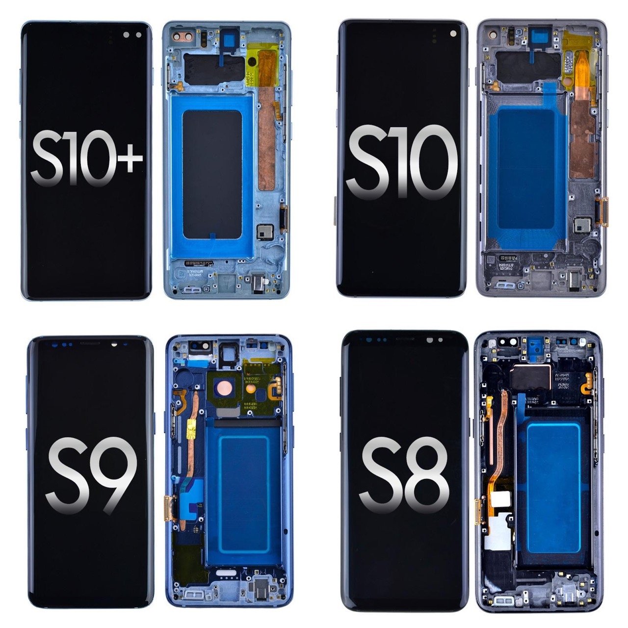 Mobile Phone Display for Samsung Galaxy S8 S9 S10 S20 S21+ Replacement LCD Screen for Samsung S22 S23 S24 Ultra Touch Screen