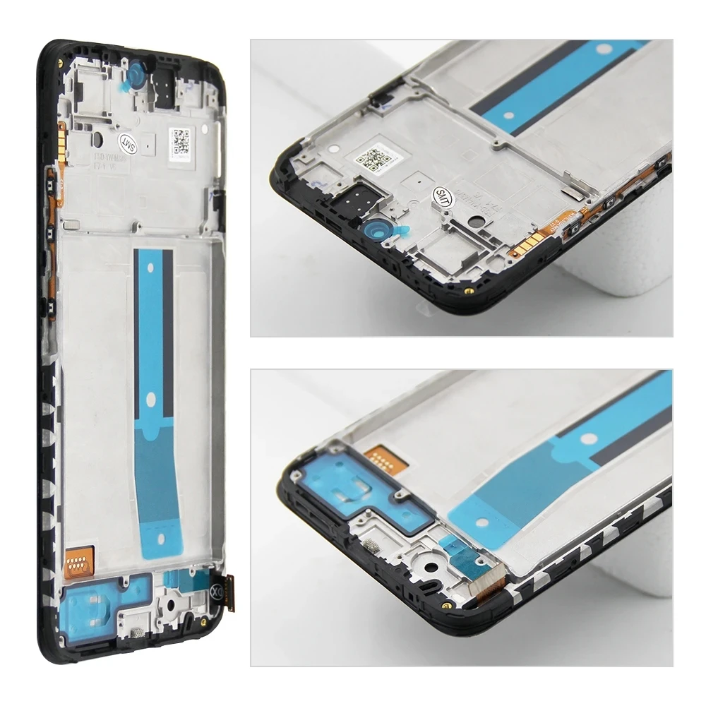 OLED Display for Redmi Note11 4G LCD Replacement 2201117TG Touch Screen Panel Note11s Note12S Poco M4 pro Mobile Phone LCD Frame