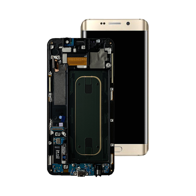 Lcd Display Touch Screen For Samsung Galaxy S6 Edge Plus G928 With Frame LCD Digitizer