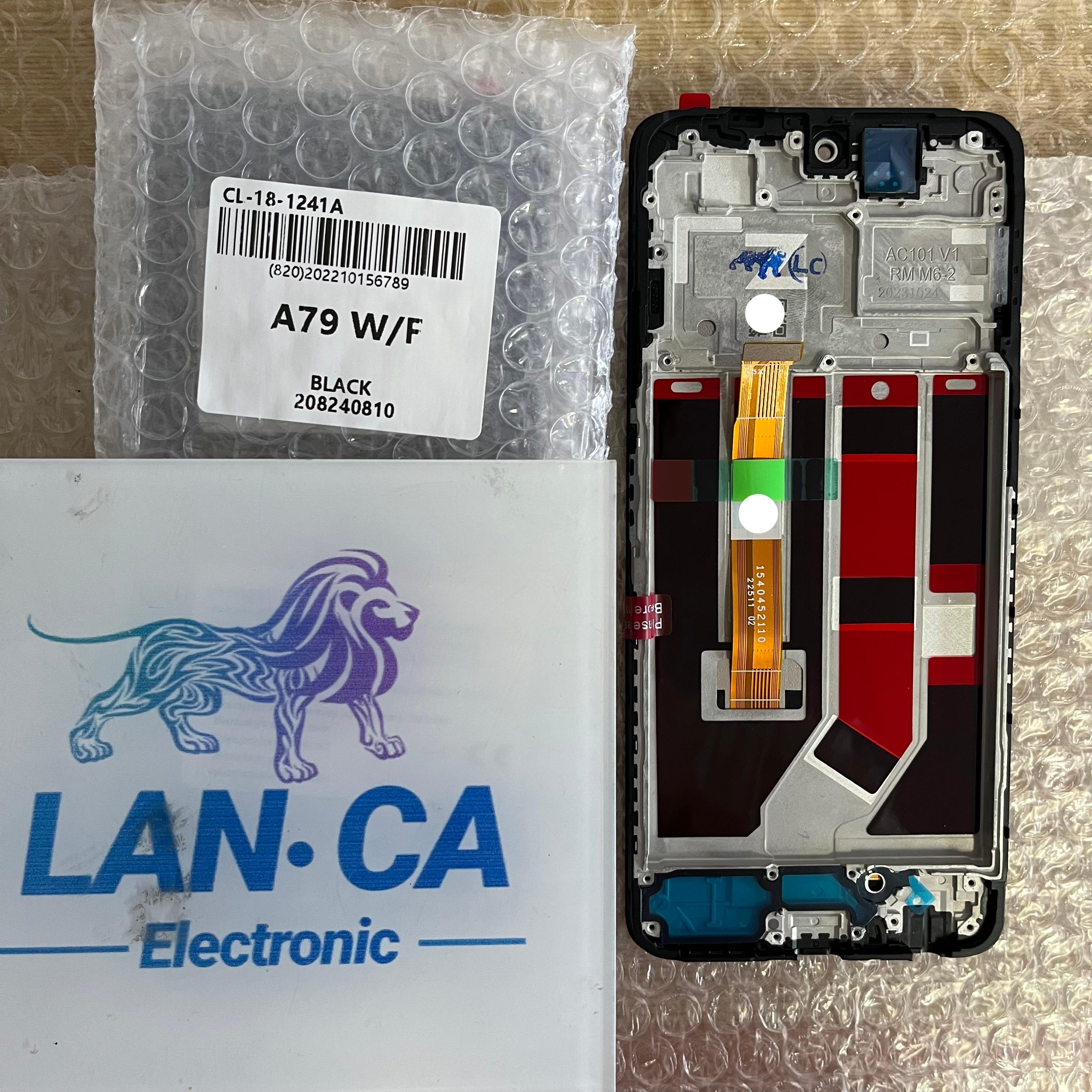 Mobile phone Lcd for Reno For OPPO A79 WF screen replacement original Mobile phone display for oppo A79 with frame