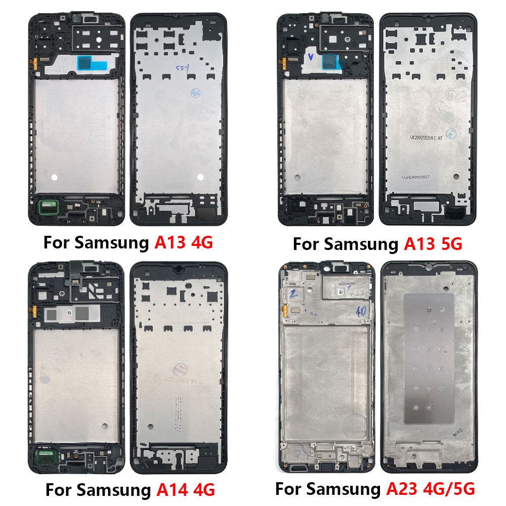 Wholesale Housing Middle Frame LCD Bezel Plate for Samsung A13 A14 A23 A135 A136 A145 A146 A235 A236 J4 Core Plus Replacement Ce