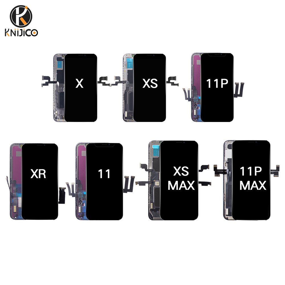 Wholesale mobile phone lcd for iphone display screen for iphone x xs max 11 12 pro lcd panel for refurbished iphone display lcd