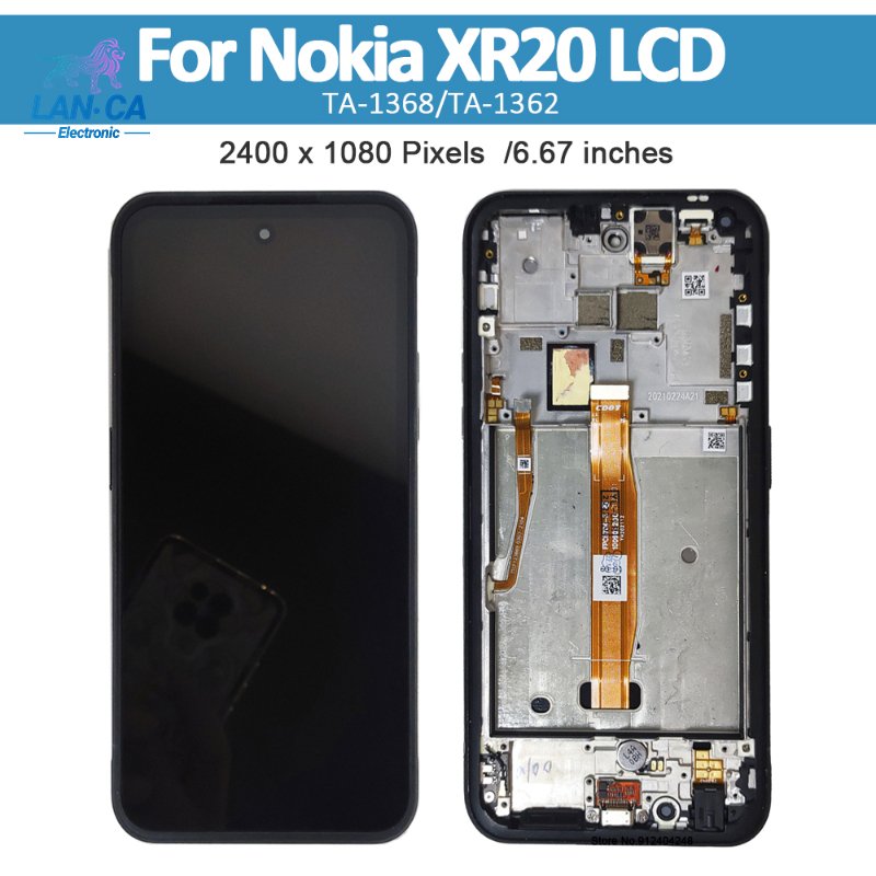 Mobile accessories for nokia xr20 phone lcd screen For NOKIA XR20 change parts for Nokia Xr20 lcds screens For XR20