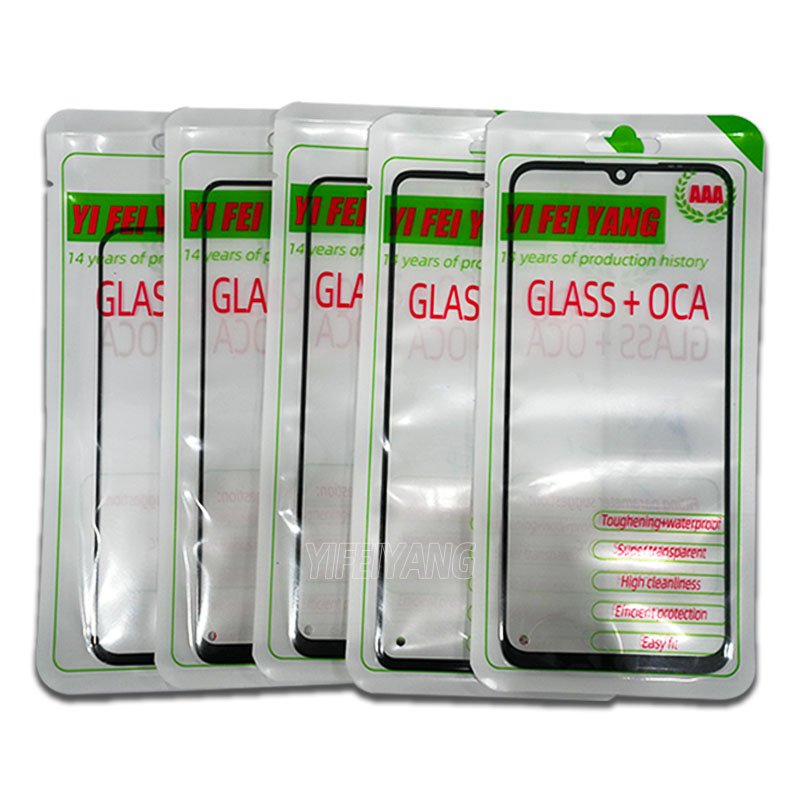 Wholesale LCD Front GLASS +OCA LCD Front Outer Lens For Honor 8X 9A 9C 9X 10X 10 10i 20 20i 20S 20e 30 30i 30S 50 Lite X7 X8