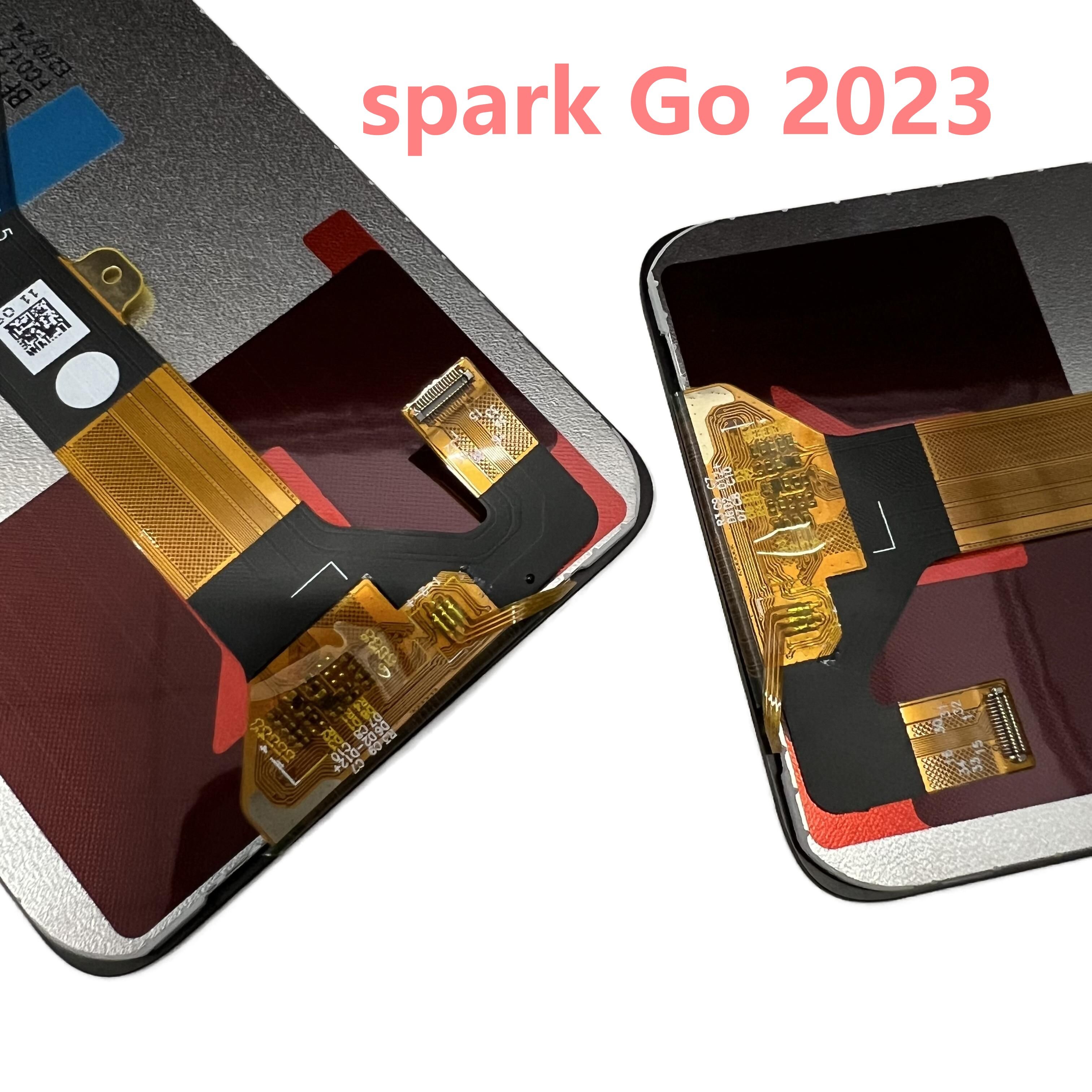 Mobile Phone LCD Screen Display for Tecno Spark Go 2023 Digitizer Assembly Replacement for Tecno Spark Go 2023 Touch Screen