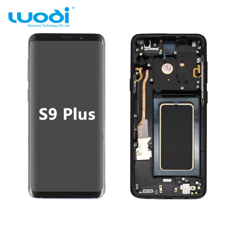 Premium quality for samsung LCD combo display pantalla ecran for samsung s9+ with frame small size