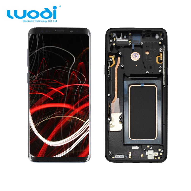 Premium quality for samsung LCD combo display pantalla ecran for samsung s9+ with frame small size