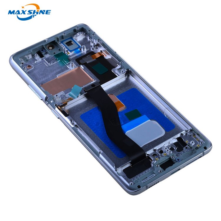 Original Flexible Mobile Phone LCD Touch Display Screen for Samsung Galaxy S21 Ultra Digitizer LCD Replacements