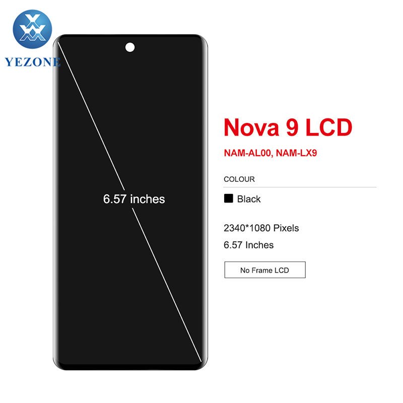 Pantallas Ecran For Huawei Nova 9 Lcd Replacement Display Mobile Phone Lcds For Huawei Nova 9 Oled Lcd Screen Digitizer