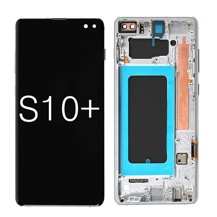 Wholesale High Quality Lcd Screen Display Mobile Phone Lcds Mobile Phone For Samsung S8 Display Screen Replacement with frame