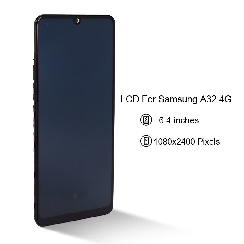 Factory Reliable Product A32 Original Mobile Phone Lcd Replacement Display Touch Screen Panel For Samsung A32 With Frame