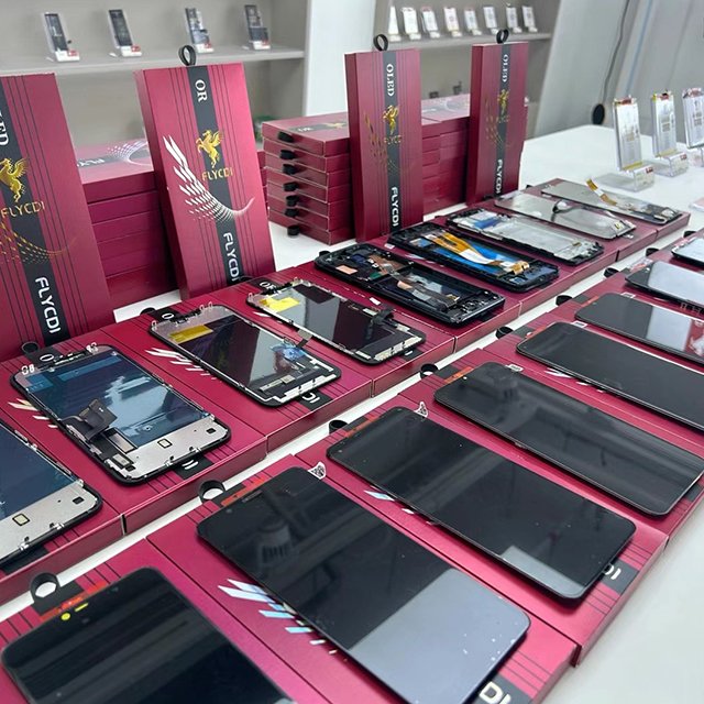 FLYCDI Factory Direct Oem Mobile Phone Lcd For Iphone 6 7 8 X Xs Xr 11 12 13 14 15 Pro Max Lcd Touch Screen Mobile Phone Lcds