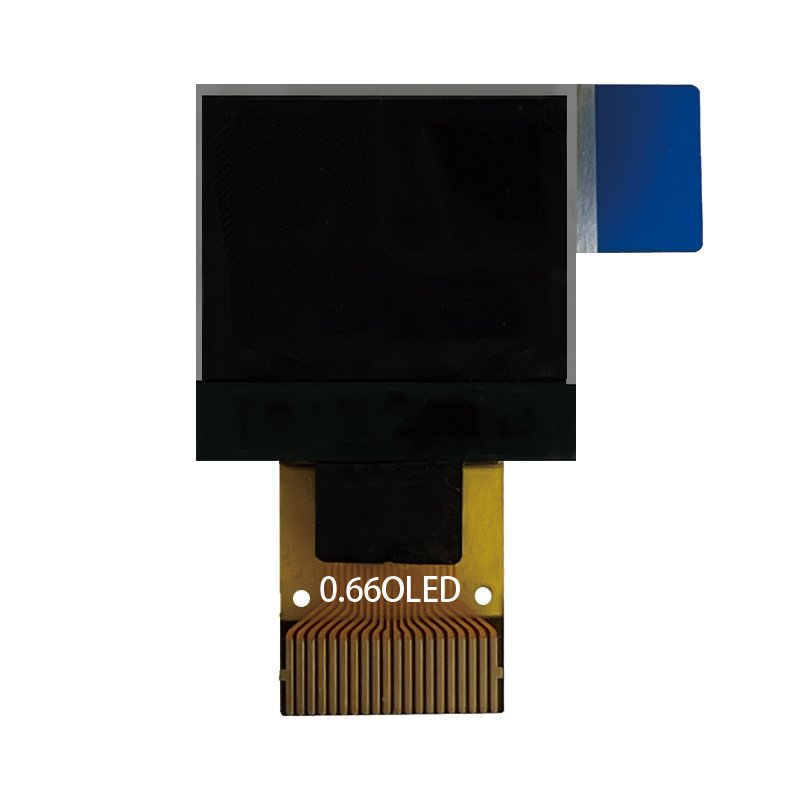 Custom 0.66 Inch Oled Display Panel 64*48 20pins SSD1306 SPI Monochrome Oled Display Module For Mini Mobile Phone Earphone
