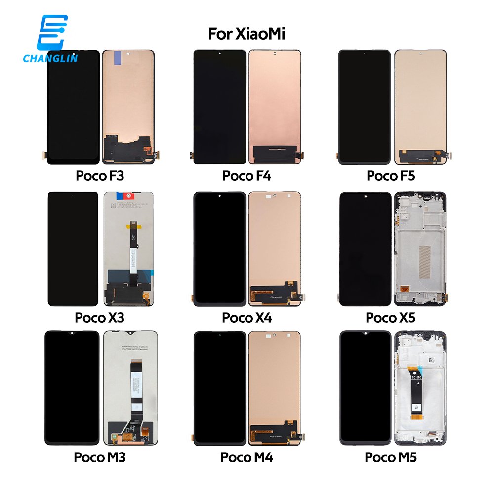 Mobile Phone Screen Display For Xiaomi Poco Redmi Note Series Core 5 6 7 8 9 9s Mobile Phone Lcd Replacement Touch Ole Display
