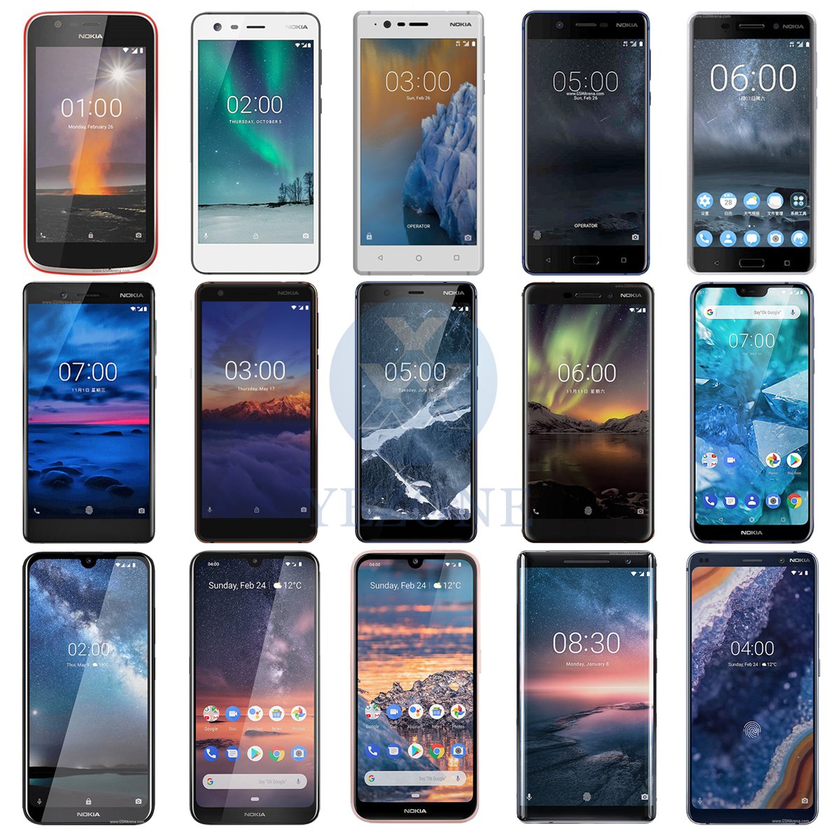 Original New Replacement Display Touch Screen Mobile Phone Lcds For Nokia 2.1 Lcd