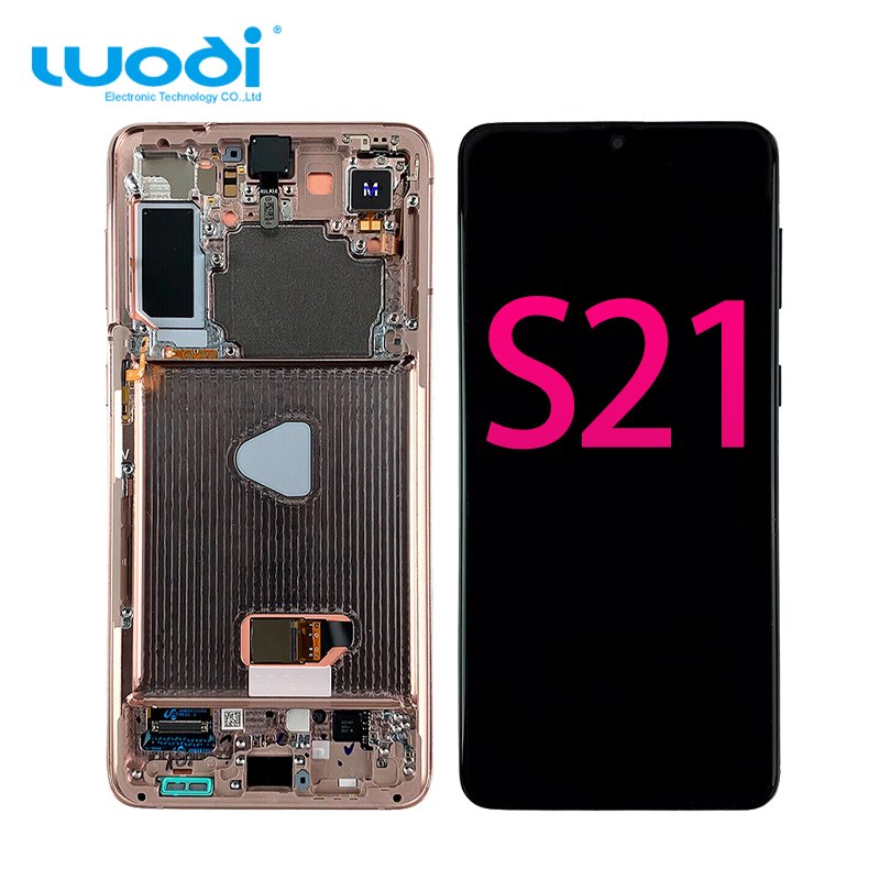 Premium LCD Touch Screen for Samsung display original lcds replacement S21+ With Frame assembly combo phone farm