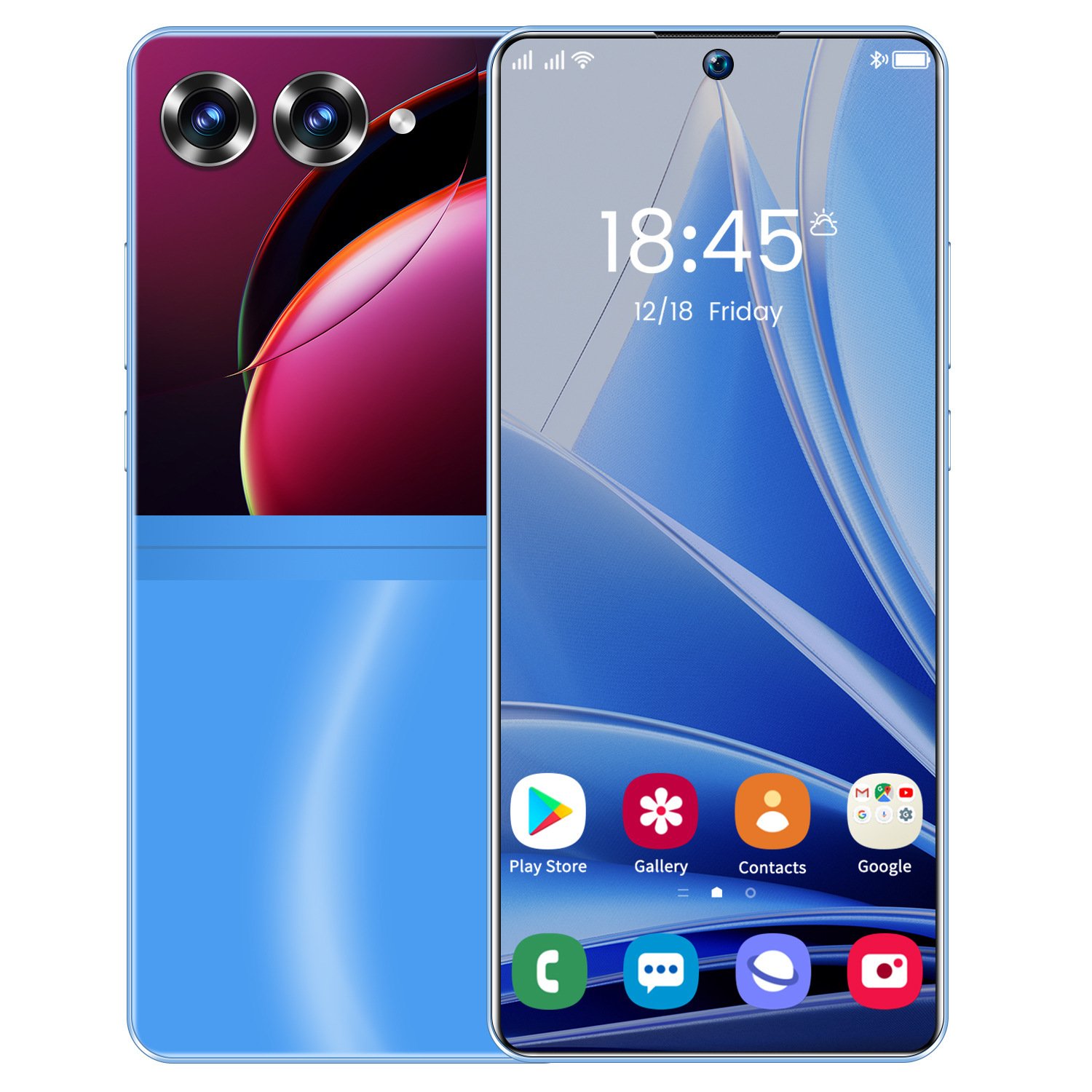 Hot Selling S25 Ultra+ 7.3 inch 48MP+72MP 16GB+1TB Mobile Android Smartphone 10 Core Full screen Cell Phones Large Battery