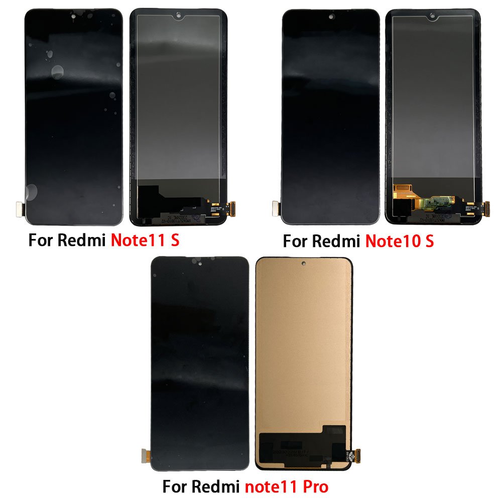 Mobile Phone lcds For Xiaomi Redmi 7 Note 7 Pro 8 Note 8 9 10 12 Phone Display lcd Touch Screen Mobile Phone LCD Replacement
