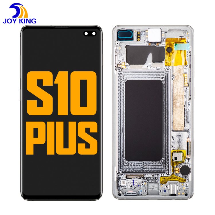 Original Lcd For Samsung Galaxy S10 Plus Lcd used For Samsung S10 Plus Mobile Phone Lcd Screen Phone Repair Parts