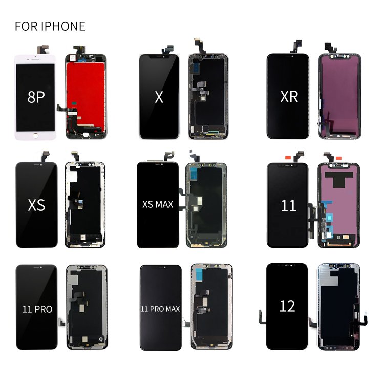 Mobile Phone LCDs For Iphone X Xs Xr Incell Gx Jk Oled Lcd Screen Wholesale Replacement Premium Quality From Turkey