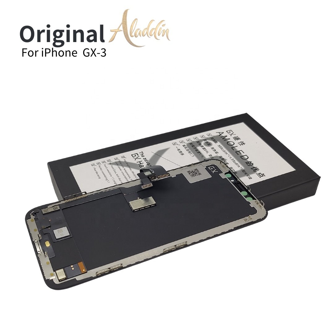 Brand New Original Phone parts LCD GX 3 Oled for iPhone X Apple Mobile Phone LCD Repairment Parts with service pack box