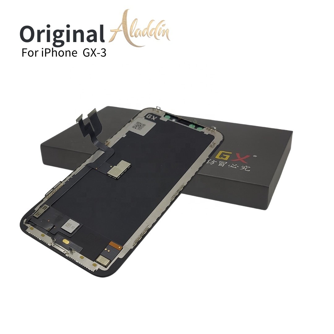 Brand New Original Phone parts LCD GX 3 Oled for iPhone X Apple Mobile Phone LCD Repairment Parts with service pack box