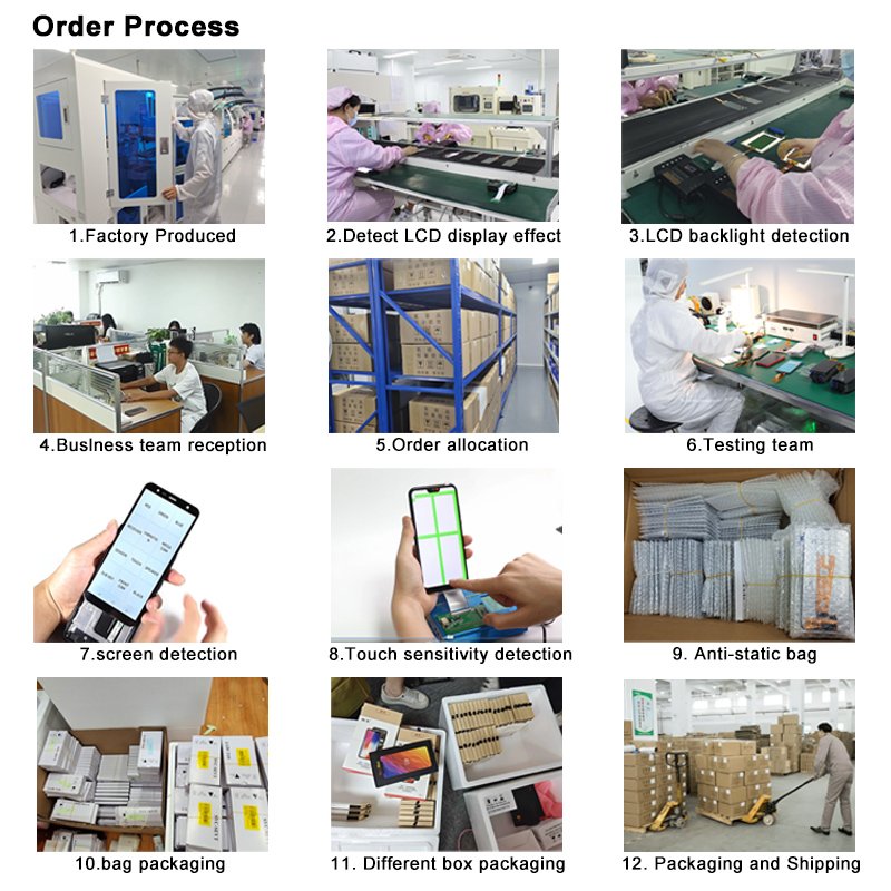 iPZOO Mobile phone lcd screen for iPhone Samsung lcd touch screen digitizer wholesale Mobile phone screen display accessories