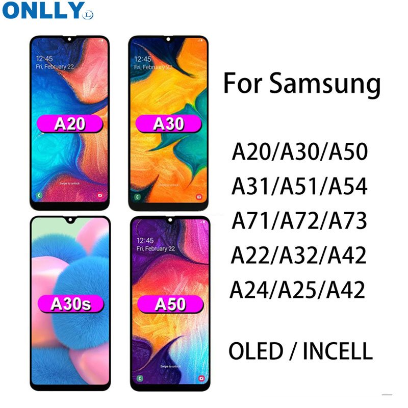 Mobile Phone Lcd Display For Samsung Galaxy A54 A546 With Frame Oled Display Touch Screen