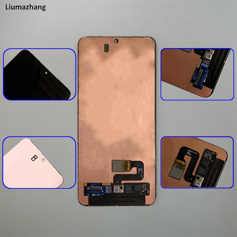 Original Mobile Phone LCDS For Samsung Galaxy S21 Plus S21 Ultra Display Touch Screen Assembly With Dots