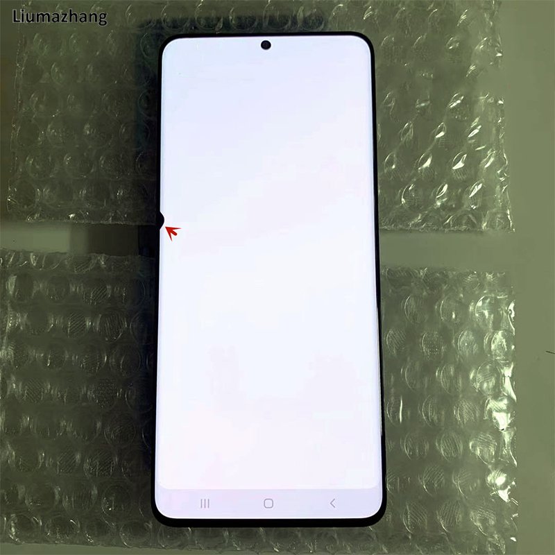 Original Mobile Phone LCDS For Samsung Galaxy S21 Plus S21 Ultra Display Touch Screen Assembly With Dots