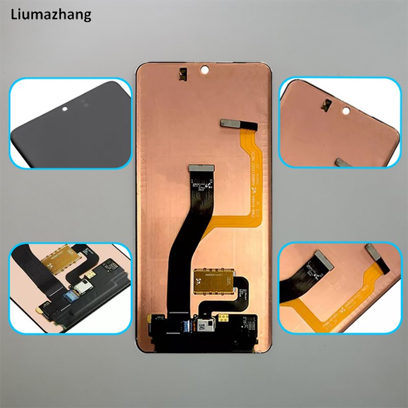 Original Mobile Phone LCDS For Samsung Galaxy S21 Plus S21 Ultra Display Touch Screen Assembly With Dots