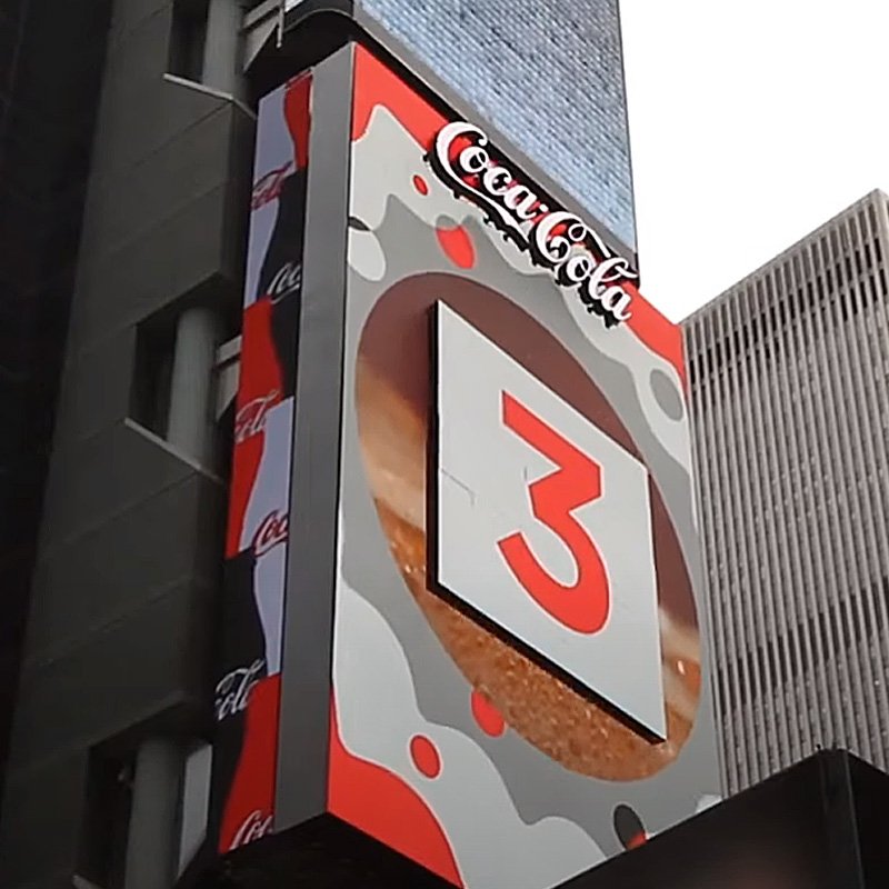 2024 Outdoor 3D LED Billboard Digital Signage and Display Board Video Wall Screen IP65 576mm X 576mm P3.8 Led Wall FULL Color P6