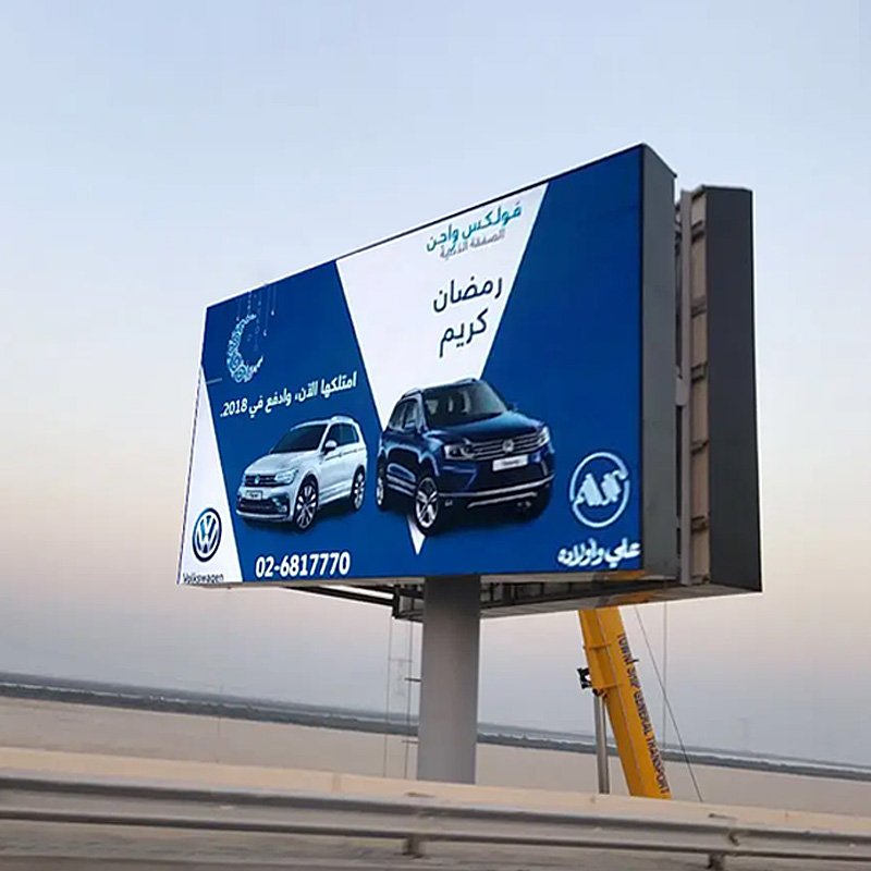 2024 Outdoor 3D LED Billboard Digital Signage and Display Board Video Wall Screen IP65 576mm X 576mm P3.8 Led Wall FULL Color P6