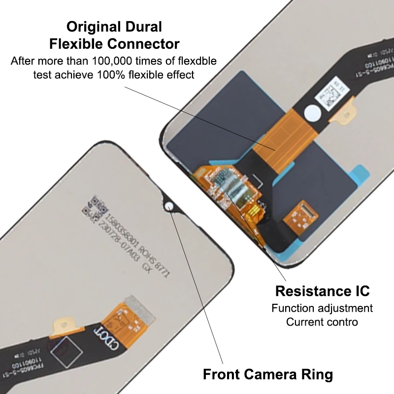 Mobile phone LCDs for Tecno Spark 10c KI5K lcd wholesaler for Tecno Spark 10c display for Tecno Spark 10c screen replacement