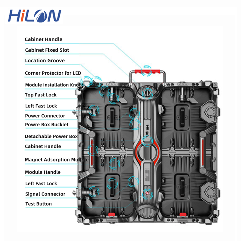 P3.91 Indoor/outdoor Rental Led Screen Led Video Wall Panel Pantalla Led Screen 500*1000mm P2.6 P2.8 P3.91 Led Display Screen