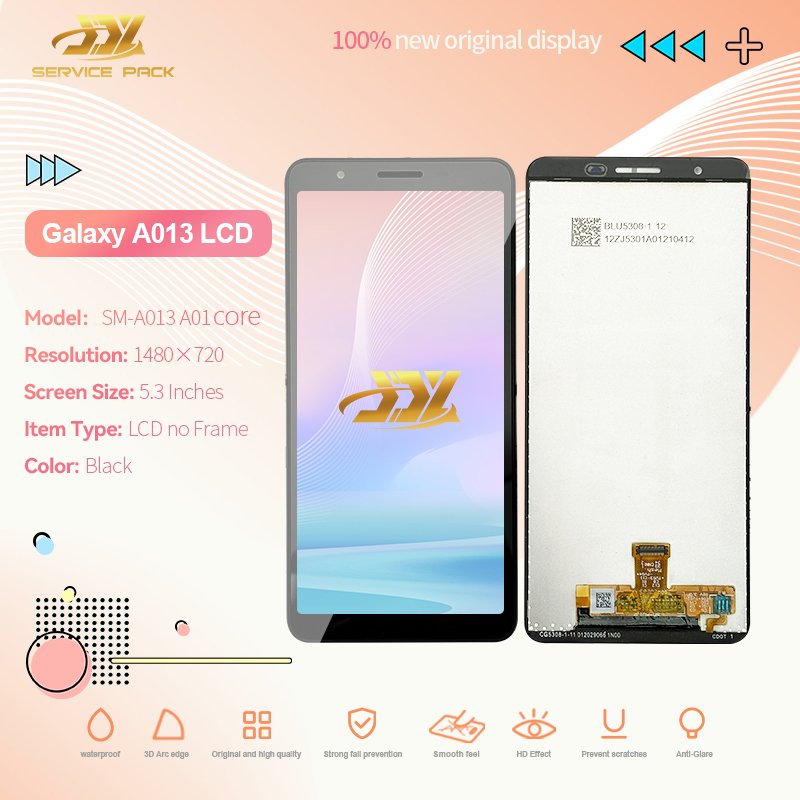 Mobile Phone LCDs for Samsung A013 display original for Samsung for Galaxy lcd screen For Samsung A01 CORE screen replacement