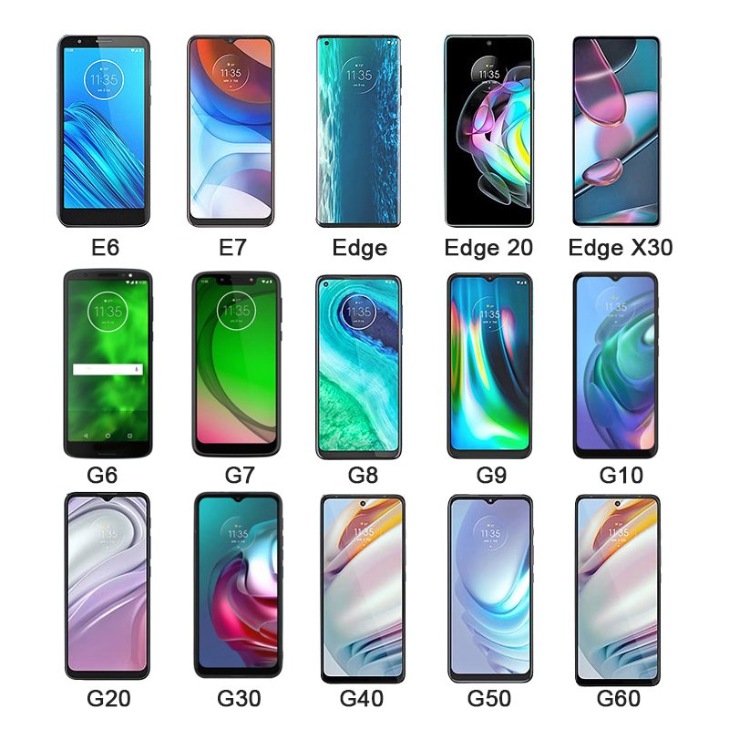 Mobile Phone LCD for Motorola Moto G Pro G5 G5s G6 G7 Play G8 Power Lite Display G9 Plus G10 G20 G22 G30 G31 5G Cellphone Screen