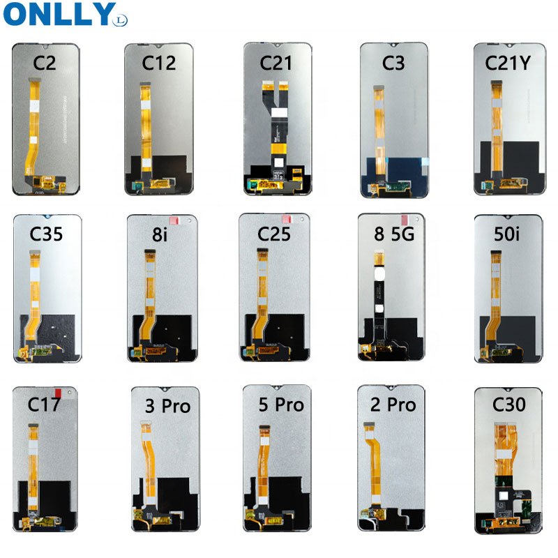 Super AMOLED original realme 8 screen replacement pantalla de realme 8 lcd mobile phone lcds For realme 8 4g display
